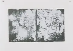 Karin Sander, Untitled, Schmirgelpapier mit weißen Schmirgelspuren, laminiert. In Objektrahmen montiert