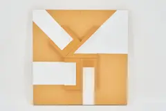 Edgar Gutbub, "Vier gleichgroß ZA", 2007, Acryl auf MDF