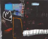 Edgar Plans, Untitled, 2005, mixed media on canvas
