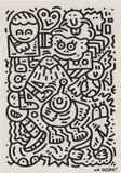 Sam Cox, Untitled, 2019, oil pen on paper