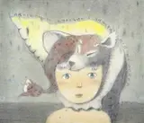 Zhang Tianmu, Rose fox conch boys, 2021, tempera on paper mounted on wood panel
