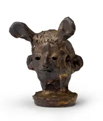 Uncle Bunny by Otani Workshop, 2017, ceramic, sold Dec 2021