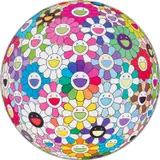 Expanding Universe by Takashi Murakami, offset print with cold stamp and high gloss varnishing on paper, sold Dec 2021