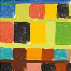 Untitled by Stanley Whitney, 2016, oil on canvas, sold Jul 2020