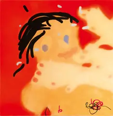 Austin Lee, Slapstic (Action Painting), 2012, acrylic on canvas