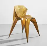 Zhoujie Zhang, ‘SQN1-F2B-Brass’ chair, from the ‘Triangulation Series’, designed 2014, executed in 2015, brass