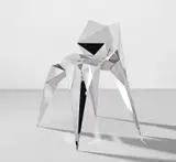 Zhoujie Zhang, ‘SQN1-F2A’ chair, from the ‘Triangulation Series’, designed 2011, executed 2013, mirror-polished stainless steel