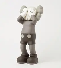 AT THIS TIME by Kaws, 2016, bronze and paint, sold Jul 2020