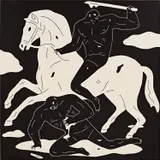 Cleon Peterson, The Nightcrawler, 2015, oil on canvas