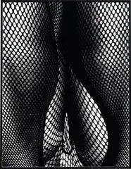 Daidō Moriyama, Tights in Shimotakaido, 2013, silkscreen on canvas