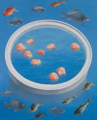 Fang Lijun, 2006.3.1, 2006, oil on canvas