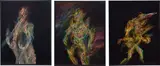 Ruben Pang, The Shredding Series, 2014, oil, alkyd, acrylic and retouching varnish on aluminium composite panel