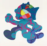 Kaws, ANKLE BRACELET, 2017, silkscreen on paper