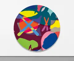 UNTITLED by Kaws, 2017, acrylic on canvas, sold Dec 2020