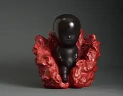 Peony by Li Chen, 2013, bronze, sold Dec 2020