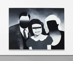 Trust Us by Tomoo Gokita, 2016, acrylic and gouache on canvas, sold Dec 2020