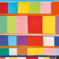 Stanley Whitney, Bootylicious, 2007, oil on canvas