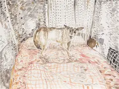 MuiMui by Chris Huen Sin Kan, 2016, oil on canvas, sold Dec 2020