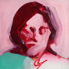 Yukimasa Ida, Miko, 2017, oil on canvas