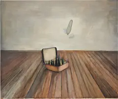 Yige Song, Out of Control, 2011, oil on canvas