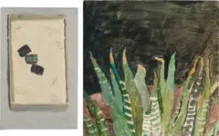 Qiu Xiaofei, Two works: (i-ii) The Disappearance of Time, oil on canvas