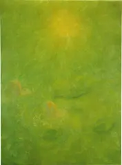 Fang Lijun, 1997, No.8, 1997, oil on canvas