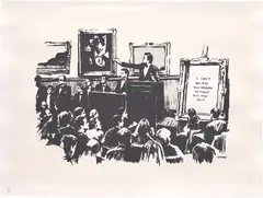 Morons by Banksy, 2006, screenprint in colours on Arches 88 paper, sold Dec 2020