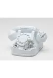 Daniel Arsham x Dior, Eroded Telephone Future Relic, 2020, hydrostone and quartz crystals