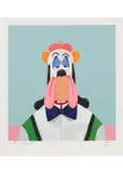 George Condo, Droopy Dog Abstraction, 2017, screenprint in colours on Coventry Rag paper