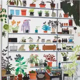 Large Shelf Still Life by Jonas Wood, offset lithograph in colours, sold Oct 2020