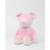 Daniel Arsham, Pink Cracked Bear, 2019, fabric, plaster and pigment