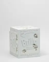 Daniel Arsham, Eroded Brillo Box, 2020, cast resin