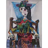Madsaki, Dora Maar au Chat 2P, 2020, offset lithograph in colours on smooth paper