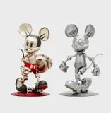Hajime Sorayama, Two Works: (i) Future Mickey (Red); (ii) Future Mickey (Silver)