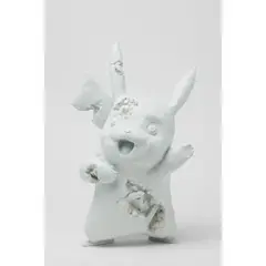 Blue Crystallized Pikachu by Daniel Arsham, 2020, cast resin and aluminium oxide, sold Oct 2020