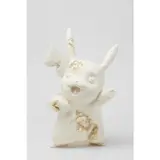 Daniel Arsham, White Crystallized Pikachu, 2020, cast resin and aluminium oxide