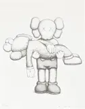 Kaws, COMPANIONSHIP IN THE AGE OF LONELINESS (Limited Edition Catalogue), 2019, screenprint on smooth paper