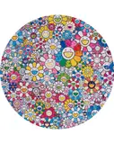 Happy × A Trillion Times: Flower by Takashi Murakami, 2020, offset lithograph in colours on smooth paper, sold Oct 2020
