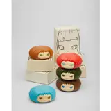 Yoshitomo Nara, Gummi Girl (Set of 5), 2006, painted cast vinyl