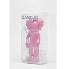 BFF (Pink) by Kaws, 2018, painted cast vinyl, sold Oct 2020