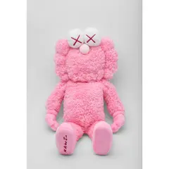 BFF Plush (Pink) by Kaws, 2016, polyester plush, sold Oct 2020