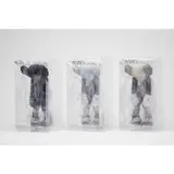 Kaws, Three Works: SMALL LIE (i) (Brown); (ii) (Black); (iii) (Grey), 2017, painted cast vinyl