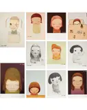 Yoshitomo Nara, Eleven Works: N's YARD Posters (i) Sorry, Couldn’t Draw the Left Eye!; (ii) The Little Star Dweller; (iii) In the Milky Lake / Thinking One; (iii) Dead of Night; (iv) Dream Team; (v) Should I Go?; (vi) Blankey; (vii) News; (ix) Let’s Talk About Glory; (x) Young Mother; (xi) Midnight Truth, 2017, screenprints in colours on smooth paper