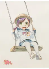 Mr., Swing, 2010, watercolour and pencil on paper