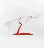 Higgledy Piggledy by Alexander Calder, 1969, sheet metal, wire and paint, sold May 2019