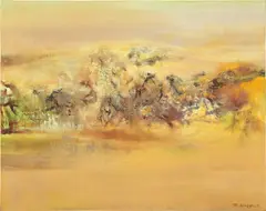 Zao Wou-ki, 22.05.2002, 2002, oil on canvas