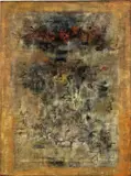Zao Wou-ki, Ailleurs, 1955, oil on canvas