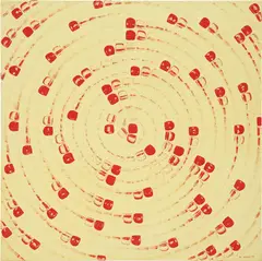 Lee Ufan, From Point No. 7901256, 1979, mineral pigment on canvas