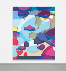 Kaws, HALF FULL, 2012, acrylic on canvas