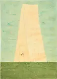 I’m not trying To Be Mean by Yoshitomo Nara, 1997, acrylic on paper, sold May 2019